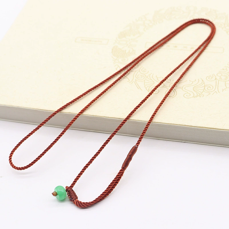 Летние тканые аксессуары, bracelet handmade, янтарь восковый кулон, шнур ожерелья, простой и элегантный дизайн