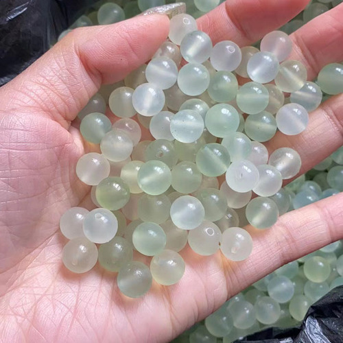 Fine natural Xiu jade jade Xiu jade loose beads bead separated Xiu rock jade bracelet DIY 6~20MM