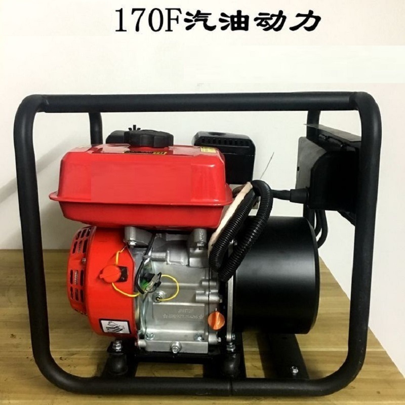 批发汽油发电焊机 220V直流300A电焊发电机5千瓦自发电电焊两用机