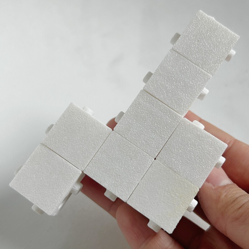 国境を越えたスプライス可能なビルディングブロックボタン減圧おもちゃキーホルダーペンダント指先プレス発光おもちゃ指先ボタン|undefined