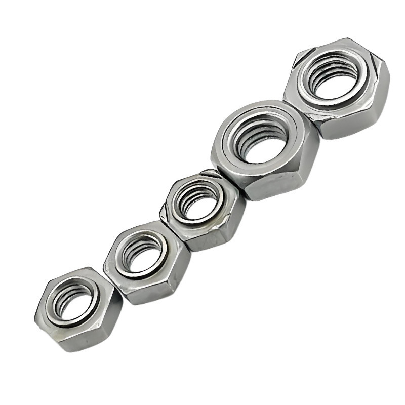 溶接ナット4.8級炭素鋼亜鉛メッキ段付きナットQ235無色無溶接点ナットキャップ六角ナットM4|undefined