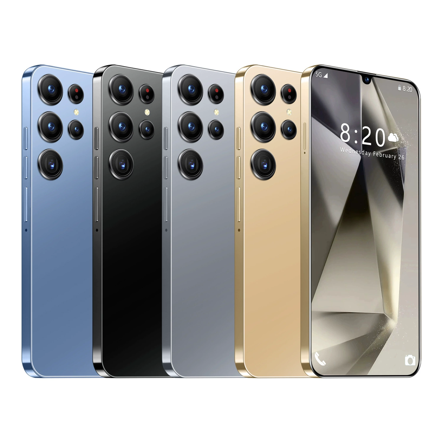 Смартфон S24 Ultra, Android, 16 ГБ, 6.8-дюймовый экран