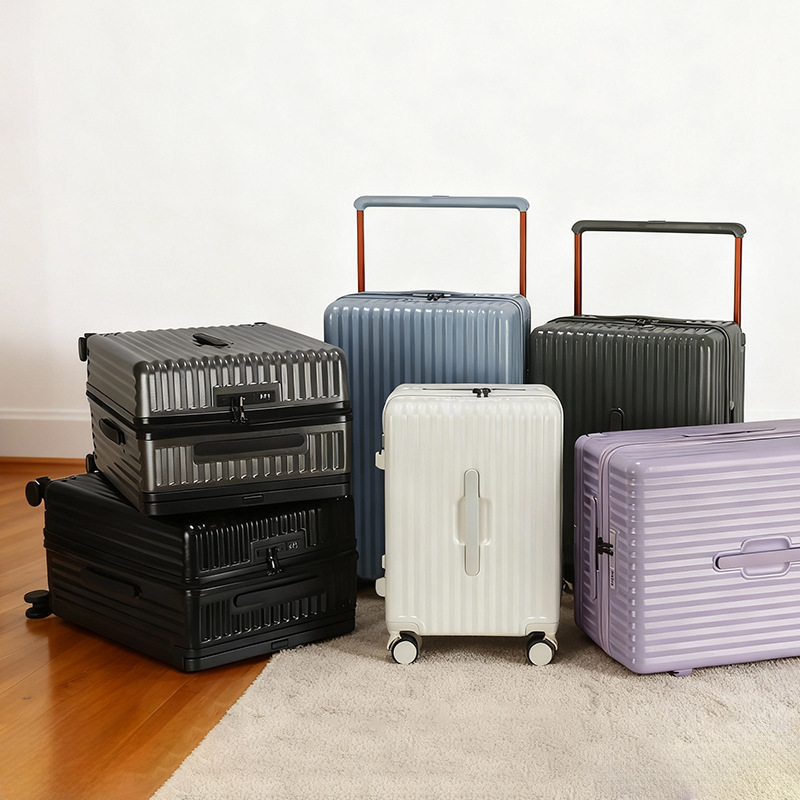 Luggage Suitcase 26inch Super Large Capacity Password-Protected Men's Trendy Influencer-Style Spinner Suitcase 24inch Women's Zipper Travel Suitcase Luggage Suitcase 26inch Super Large Capacity Password-Protected Men's Trendy Influencer-Style Spinner Suitcase 24inch Women's Zipper Travel Suitcase