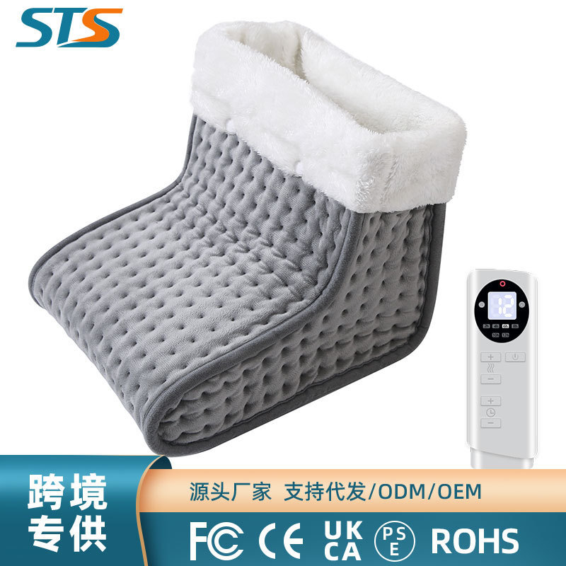 Electric Foot Warmer for Office and Dormitory, Electric Heated Foot Shoes, Electric Blanket, Heated Foot Pad, Winter Foot Warmer, Electric Blanket