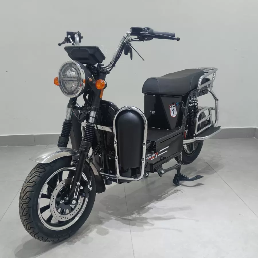 载人拉客电动摩托车60V72V载重王大力神两轮拉货外卖长跑王电瓶车