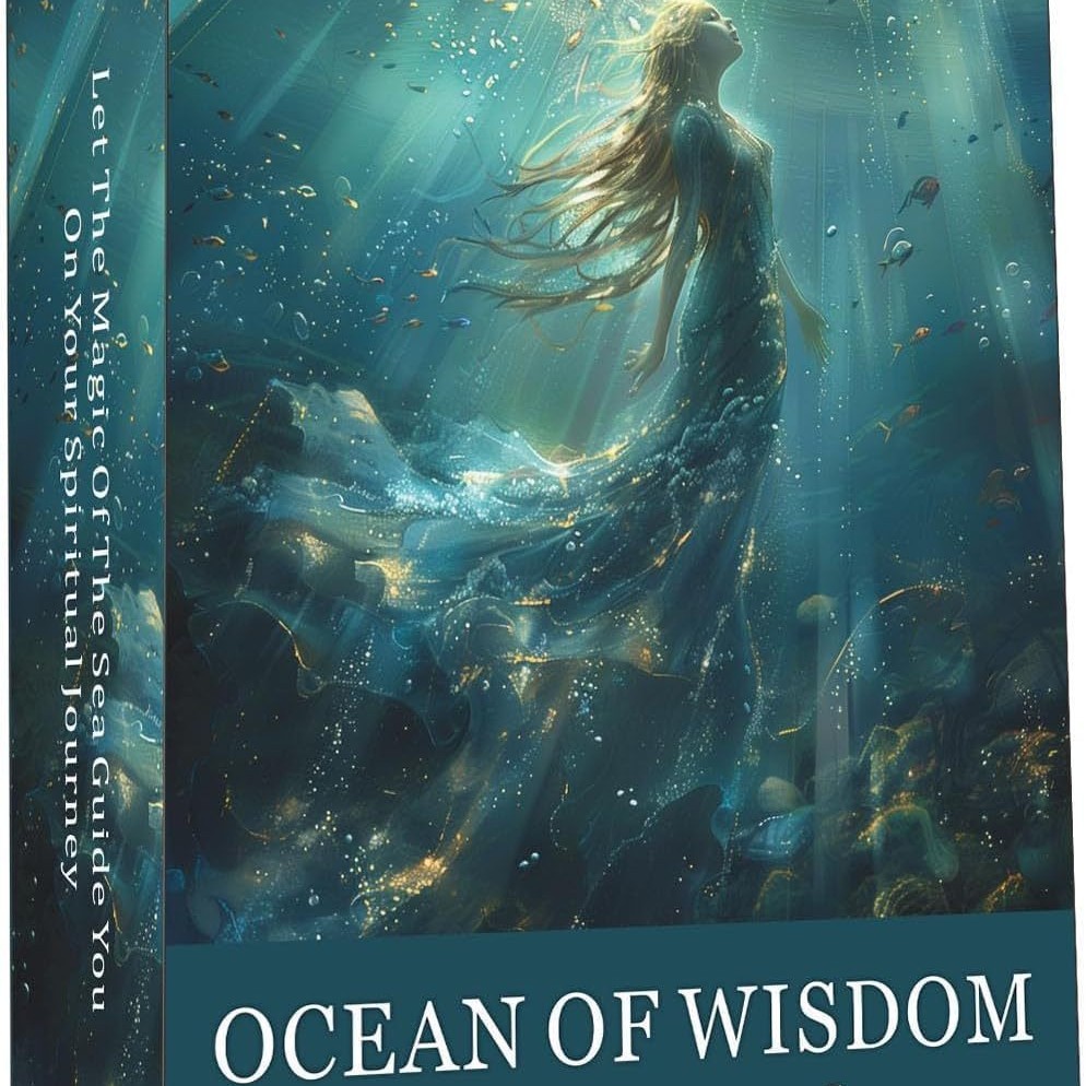 Gioco da tavolo transfrontaliero, versione inglese, carte dei tarocchi, oracolo dell'oceano_voghion.com