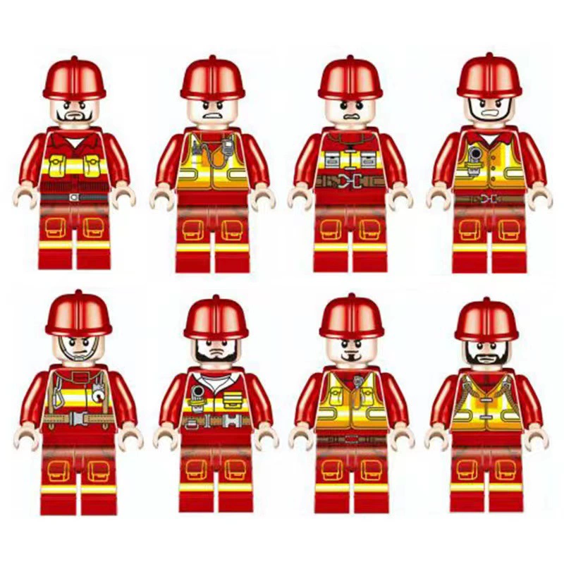 Минифигурки набор (Lego) — assorted минифигуры и транспорт, коллекционная серия, подарок