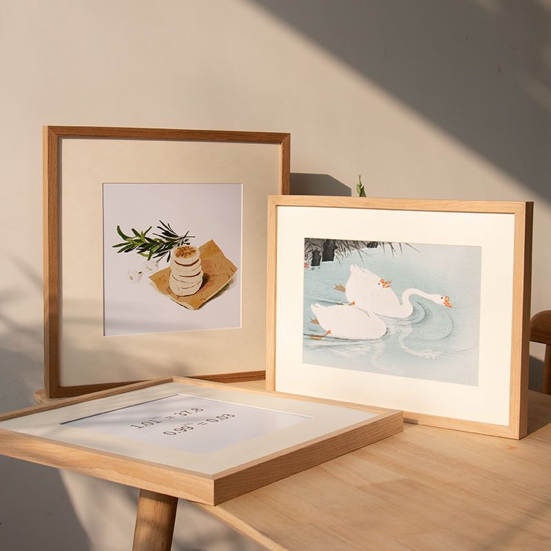 Solid Wood Large Picture Frame for Framing Paintings, Any Size, Wall-Mounted, A4 Tabletop, Puzzle Frame Outer Frame Edge Strip Solid Wood Large Picture Frame for Framing Paintings, Any Size, Wall-Mounted, A4 Tabletop, Puzzle Frame Outer Frame Edge Strip