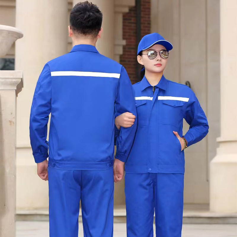 秋冬耐摩耗性保温通気性労働保護服工場の制服衛門保安保潔労働者セット刺繍可能|undefined