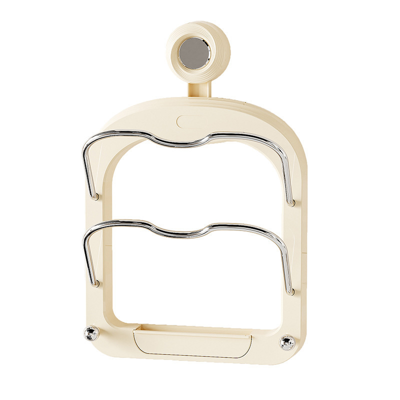 soporte de cubierta de olla multicapa de ventosa de cocina tipo pared de tablero de corte con gancho multifuncional de tablero de drenaje de agua que almacena estante de artículos