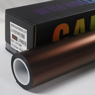 Custom Factory Direct Supply Wholesale – Auto Color Change Film - matte-black-glamor-red-152m15m