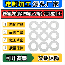 定制定做聚四氟乙烯墊片 特氟龍墊密封圈助滑絕緣鐵氟龍墊片ptfe
