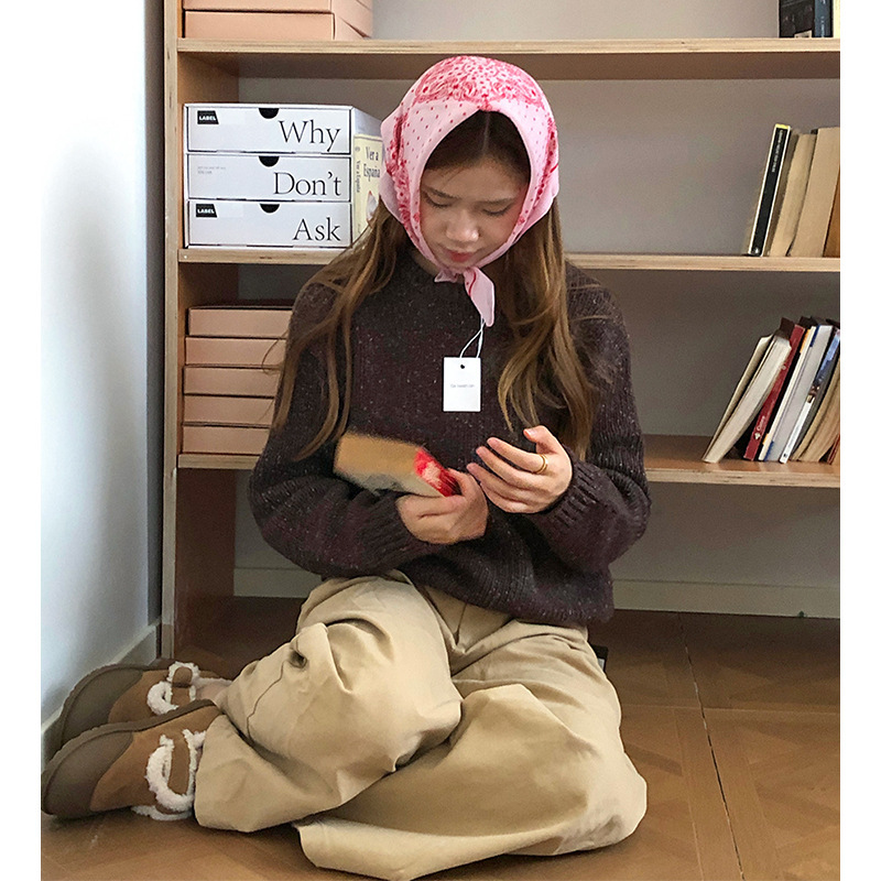 跨境男士棉方巾包头腰果图腾时髦头巾秋冬装饰领巾围巾小方巾批发|undefined