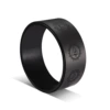 Black seven-star flower + black inner circle