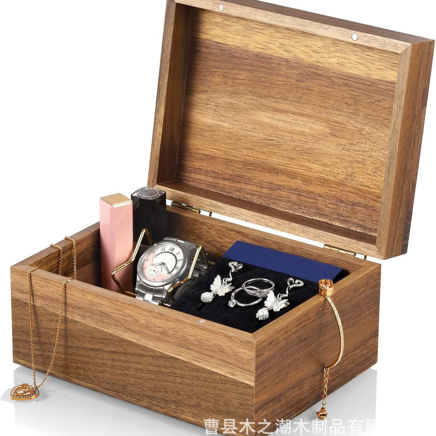 Деревянная коробка для хранения сувениров