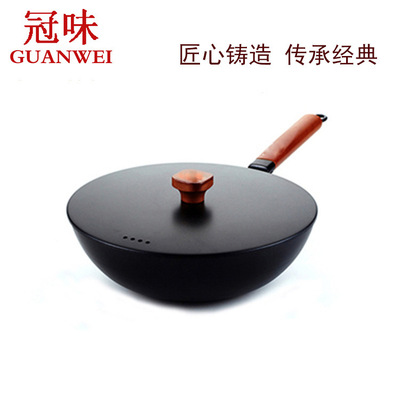 Manufactor Direct selling Germany quality Iron pot suit coating Non-stick frying pan Gas Electromagnetic furnace currency Cast iron pot