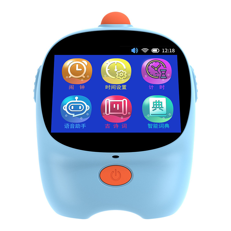 スマート目覚まし時計学習機AI対話WiFi版早教音声学生多機能時間マネージャタイマー|undefined