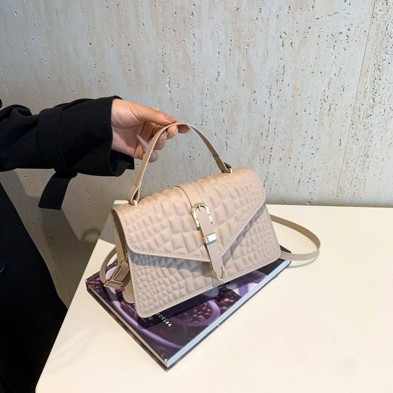 Bolso popular de cocodrilo de este año, bolso de mujer, verano 2024 nuevo bolso de mano, bolso casual simple, mochila