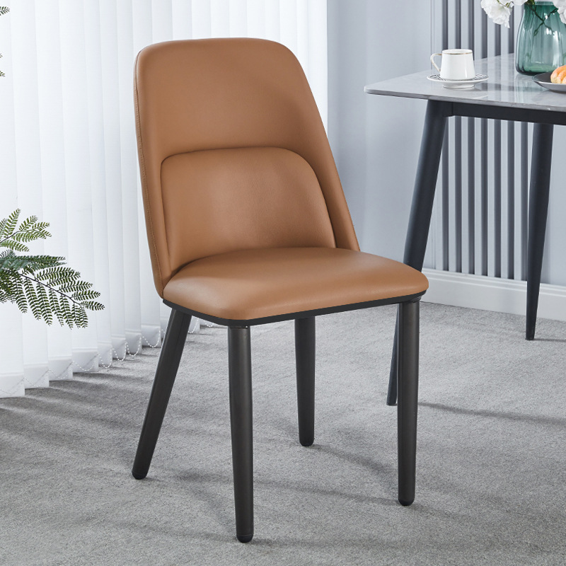 Silla de comedor moderna y simple silla de comedor de lujo ligera silla de comedor silla de mahjong confortable silla de recepción silla de hotel