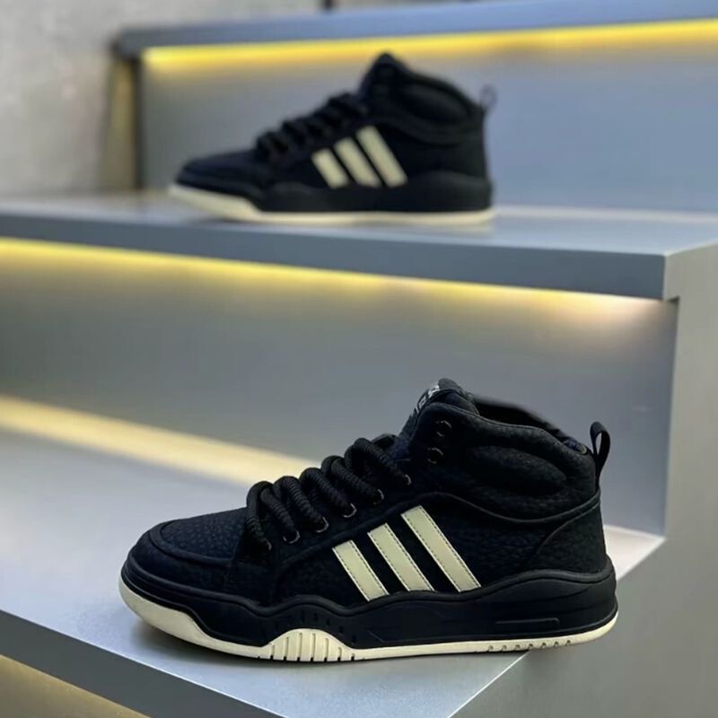 2025 New Autum Classic Fashion Soft-Soled Warm Autum and Winter Shoes Men's Versatile Sports and Leisure Mid-Cut Sneakers