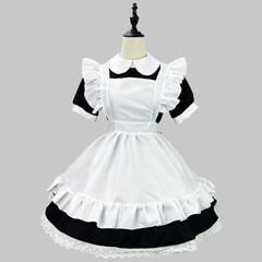 European code light tone girl cos costume Alice Lolita maid costume cosplay role play Lolita