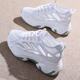 Soft Sole Women's Shoes Summer Mesh Shoes Women Breathable Thin 2024 New Hollow Mesh Sports Casual Shoes White Shoes