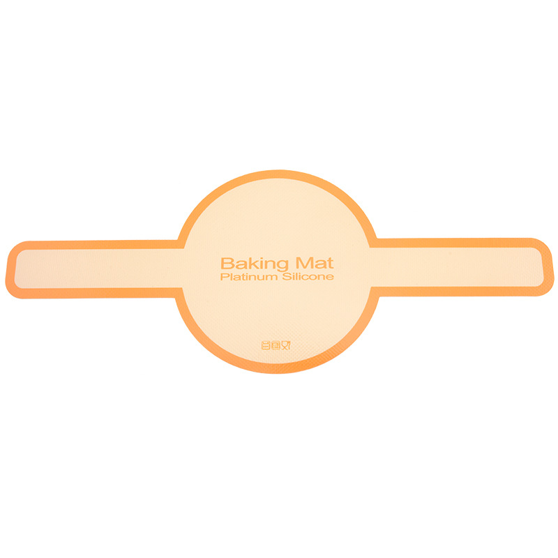 Cocina Pan para hornear estera de silicona herramienta para hornear transferencia de masa platino estera de silicona para hornear mango largo estera del Horno Holandés