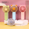 Cartoon lightweight small handheld table air fan