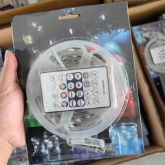 New point-controlled leather wire lamp, magic light string, RGB Christmas tree light string, Bluetooth APP fairy light, birthday decoration light string