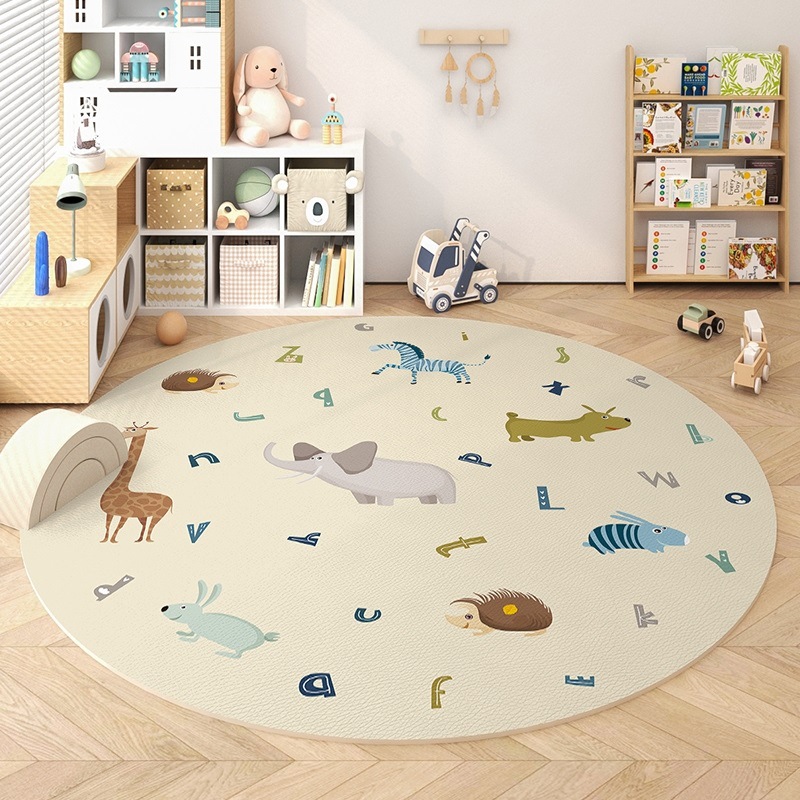 알파벳 동물 원형 [크리스탈 벨벳]