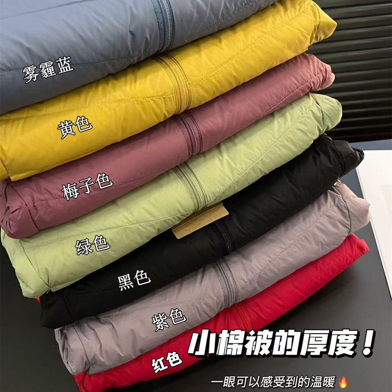 儿童轻薄羽绒服 北家logo印花90白鸭绒保暖轻体童羽绒服 一件代发|undefined