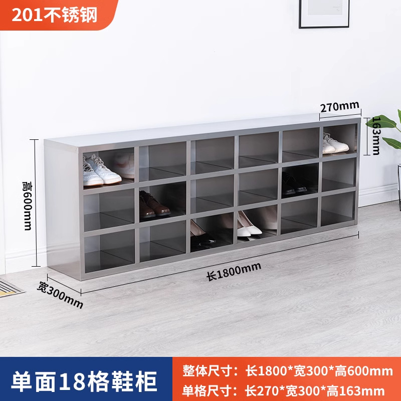 Gabinete de zapatos de acero inoxidable 304 laboratorio taller de purificación sin polvo taburete de cambio de zapatos personal del hospital gabinete de cambio de zapatos de doble cara