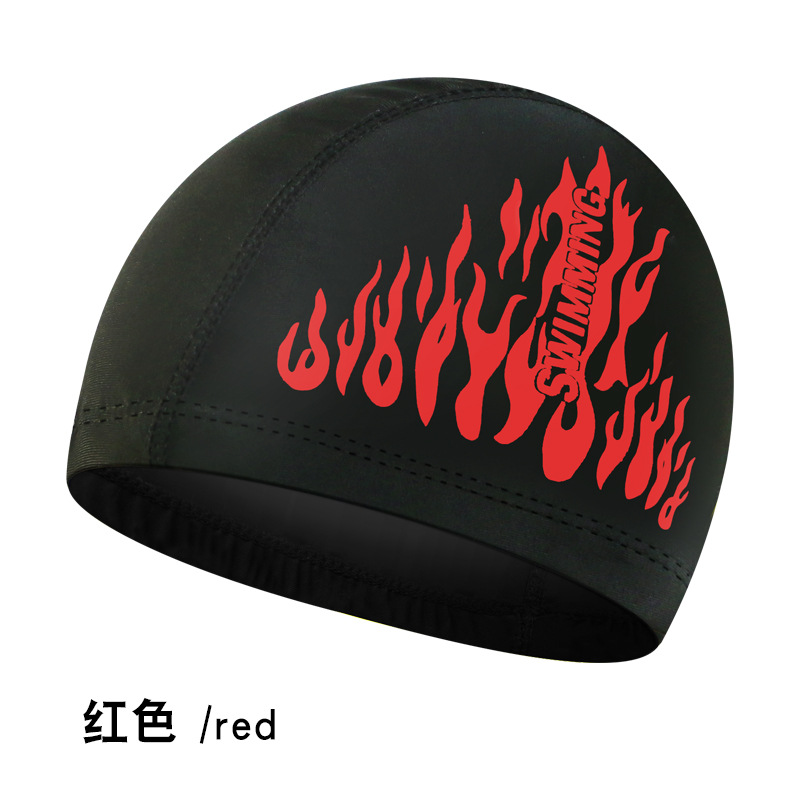 B06 Flame Hat#Red