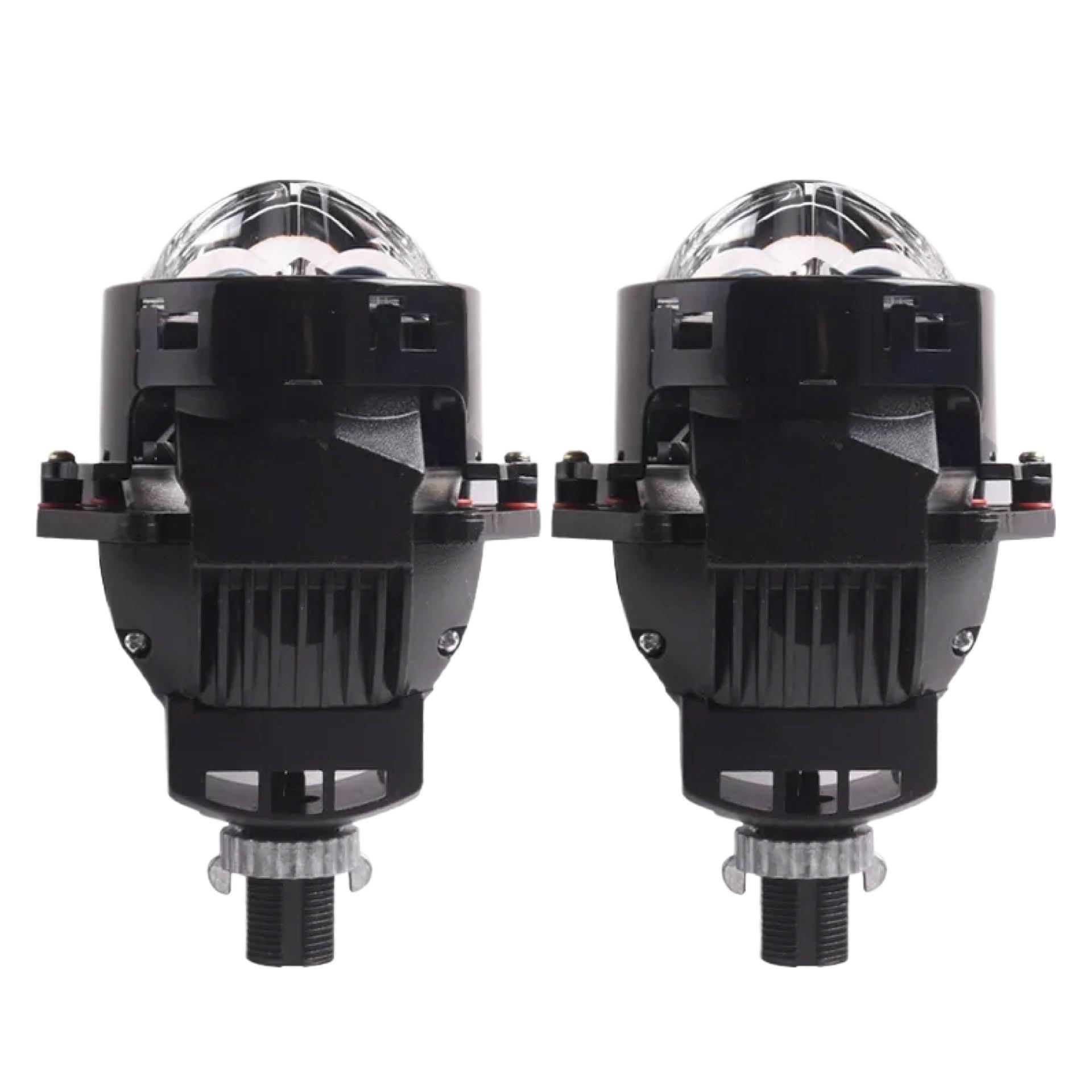 Nuevo Comercio exterior JG12 sin pérdidas Super brillante modificado doble directa de luz láser LED lente de la linterna del coche image 6