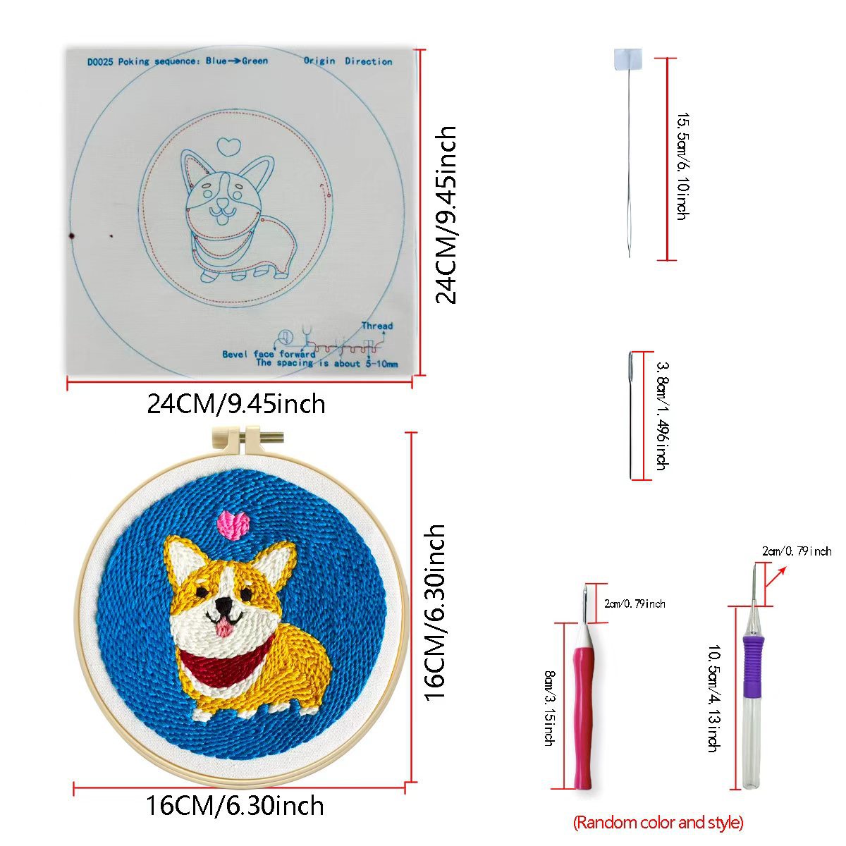 Amazon hilo de lana transfronteriza con material de cojín de taza de goma para paquetes de animales para niños hechos a mano DIY Kit para principiantes