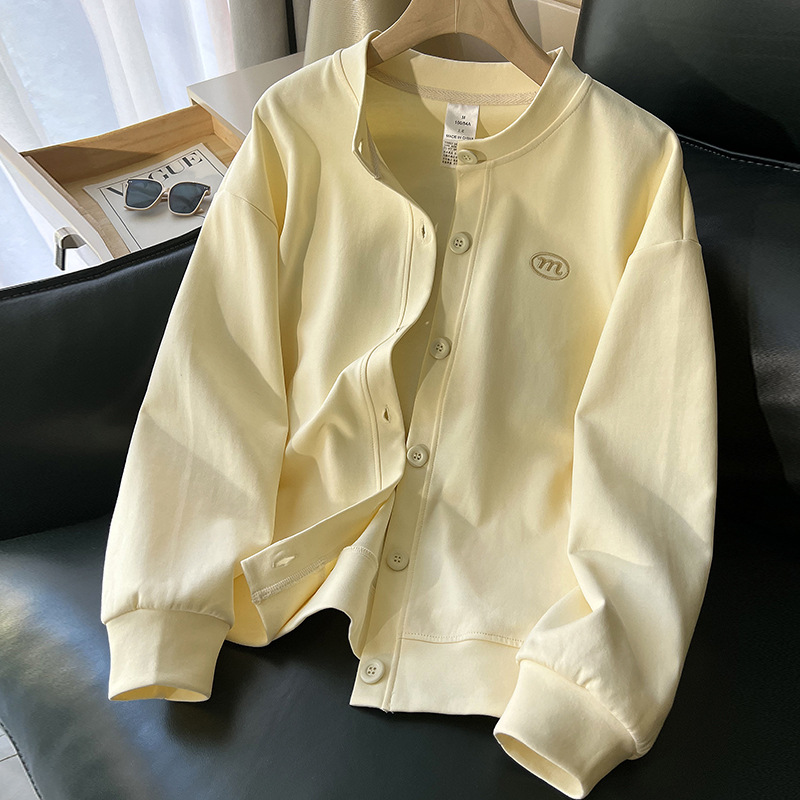 Early Autumn Sweatshirt Coat Women's 2024 Spring and Autumn New Cardigan Sweatshirt Baseball Suit Western Style Jacket Top Women's Fashion