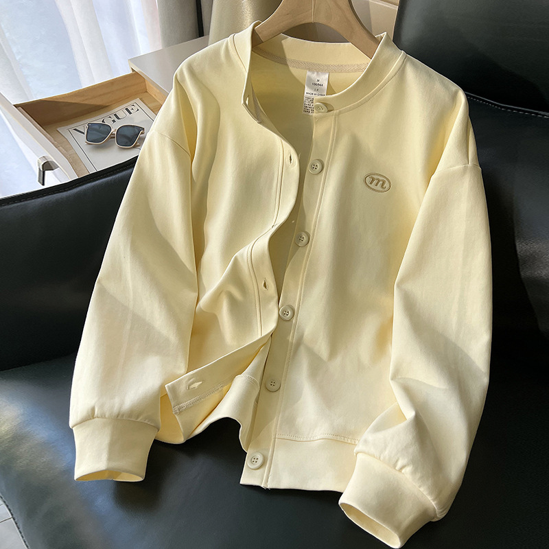 Early Autumn Sweatshirt Coat Women's 2024 Spring and Autumn New Cardigan Sweatshirt Baseball Suit Western Style Jacket Top Women's Fashion