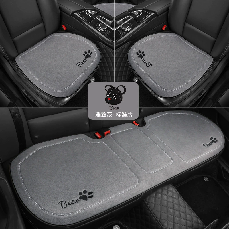 Новая мультяшная Автомобильная подушка, дышащая монолитная трехкомпонентная имитация богини, льняная сетка, красная подушка, Нескользящая подушка оптом