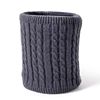 Winter warm scarf suitable for men and women, knitted keep warm windproof woolen street mask
