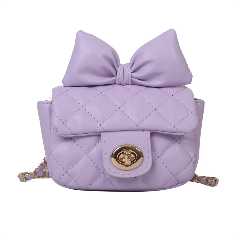 Bolso para niños con forma de gato, bolso pequeño con hilo bordado, Hada del viento fragante, bandolera con cadena y pajarita, novedad de 2023_voghion.com