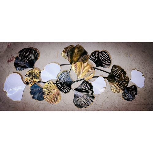 Simulated leaf decoration props, natural leaves, iron art, wall accessories, pendants, background decoration, creative household items