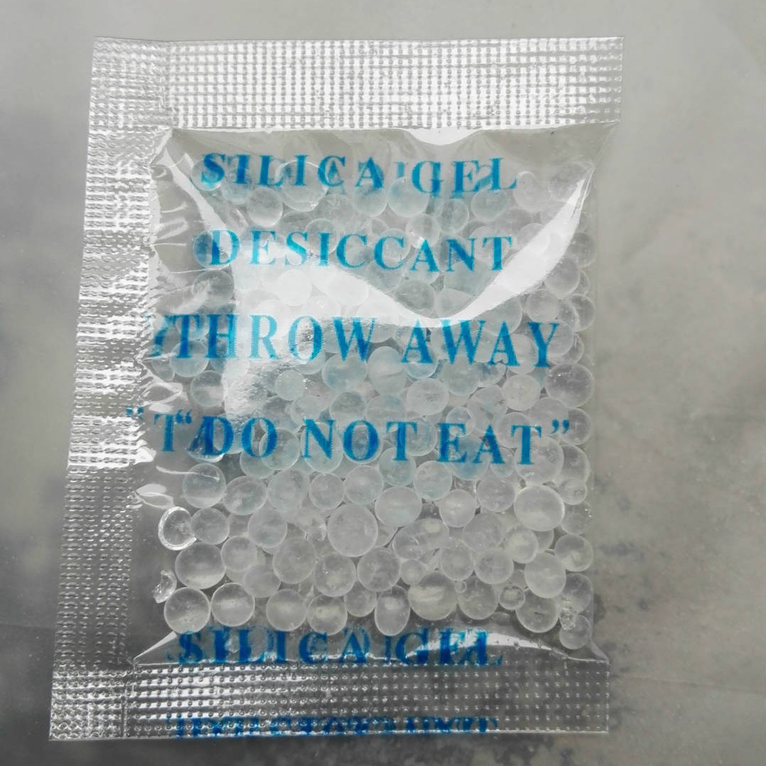 5克OPP膜包装硅胶干燥剂透明吸附除湿可见