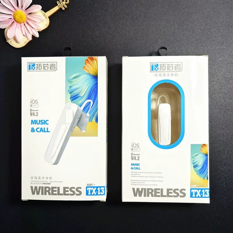 Автомобильная Bluetooth-вкладыш, беспроводная спортивная стерео музыкальная гарнитура для мобильного телефона, подарок, один Bluetooth