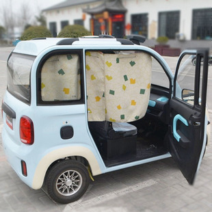 Tricycle Sun Protection Curtain Fully Enclosed Tricycle Curtain Blackout Curtain Modified Carport Four-Wheeler Privacy