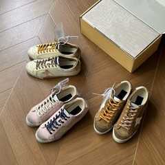 東莞の婦人靴！スタースターレースアップ小さなダーティーシューズカラーブロックダメージ加工五芒星フォレストシューズフラットカジュアルスニーカー