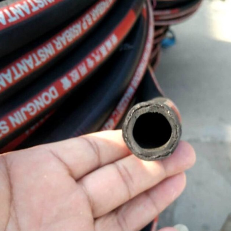 生产耐温184度钢丝编织蒸汽胶管 高压耐酸碱蒸汽胶管高温蒸汽胶管