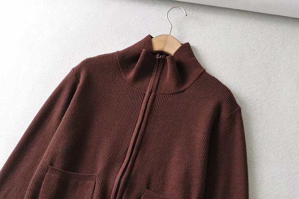Women's Knitted Sweater Coat