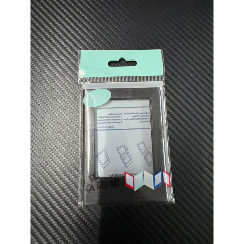 블랙 opp 가방 싱글 팩