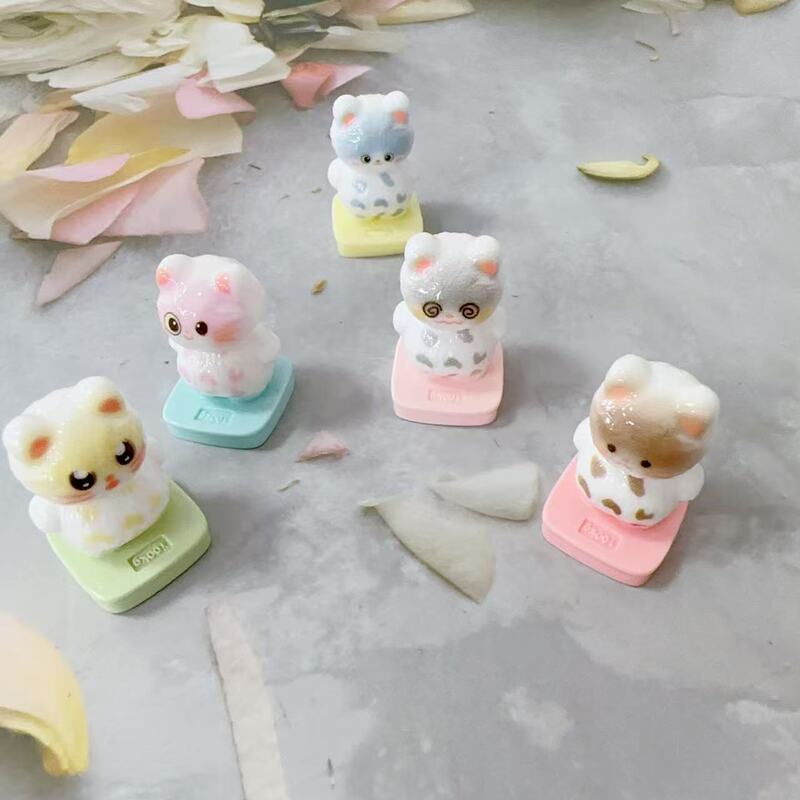 微景观立体称重小胖猫 园艺造景diy装饰品配件手机壳汽车摆件树脂|undefined
