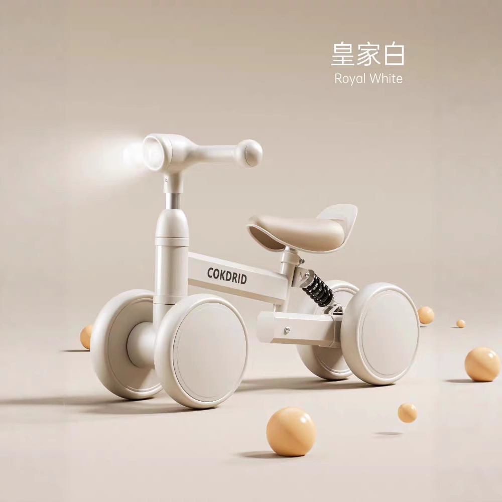 Bicicleta de equilibrio con amortiguación para niños de 1 a 3 a 6 años, patinete de dos ruedas para niños pequeños, andador para bebés, patinete deslizante para niños.